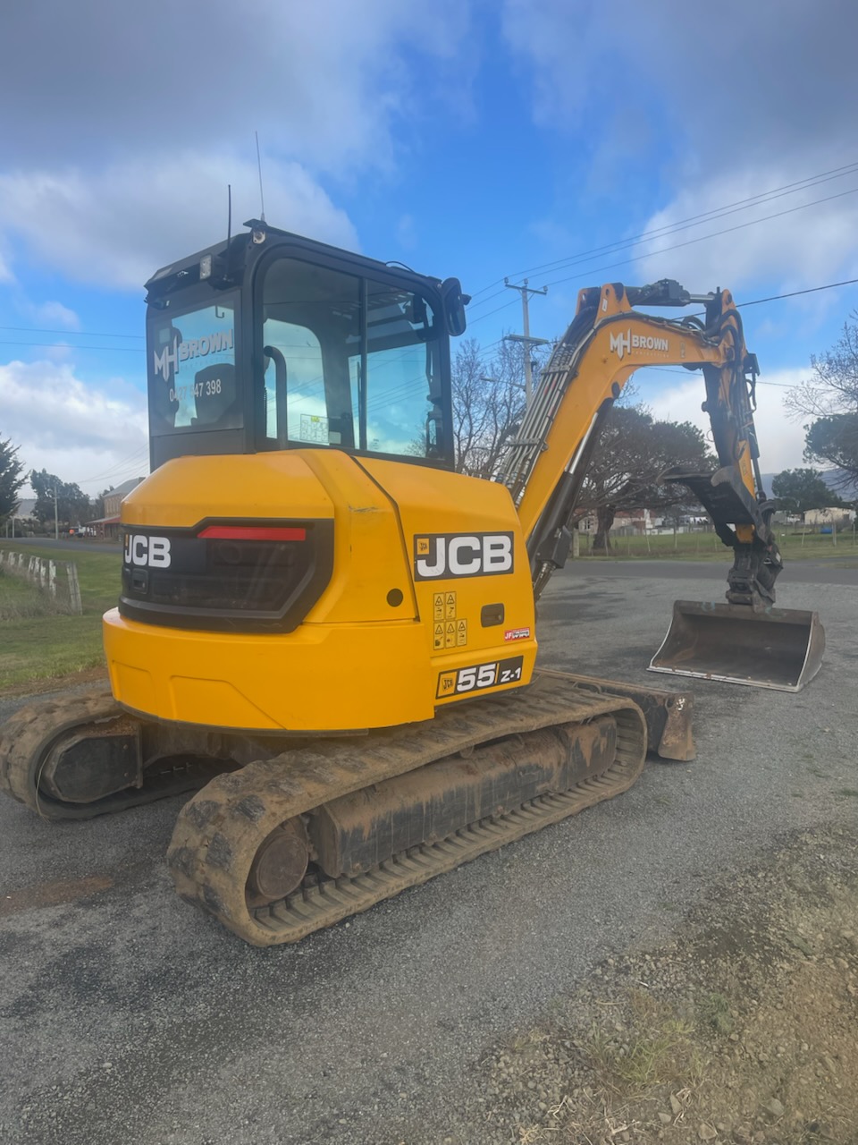 JCB 55Z excavator